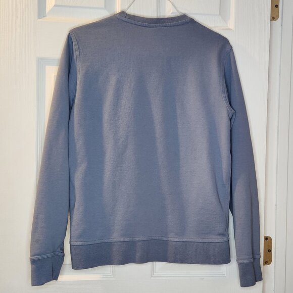 Nike Large Blue Pullover Sweatshirt with Embroidered Swoosh Logo - Picture 5 of 6